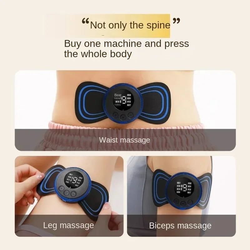 Electric EMS Foot Massager Pad Portable Foldable Massage Mat Muscle Stimulation Improve Blood Circulation Relief Pain Relax Feet