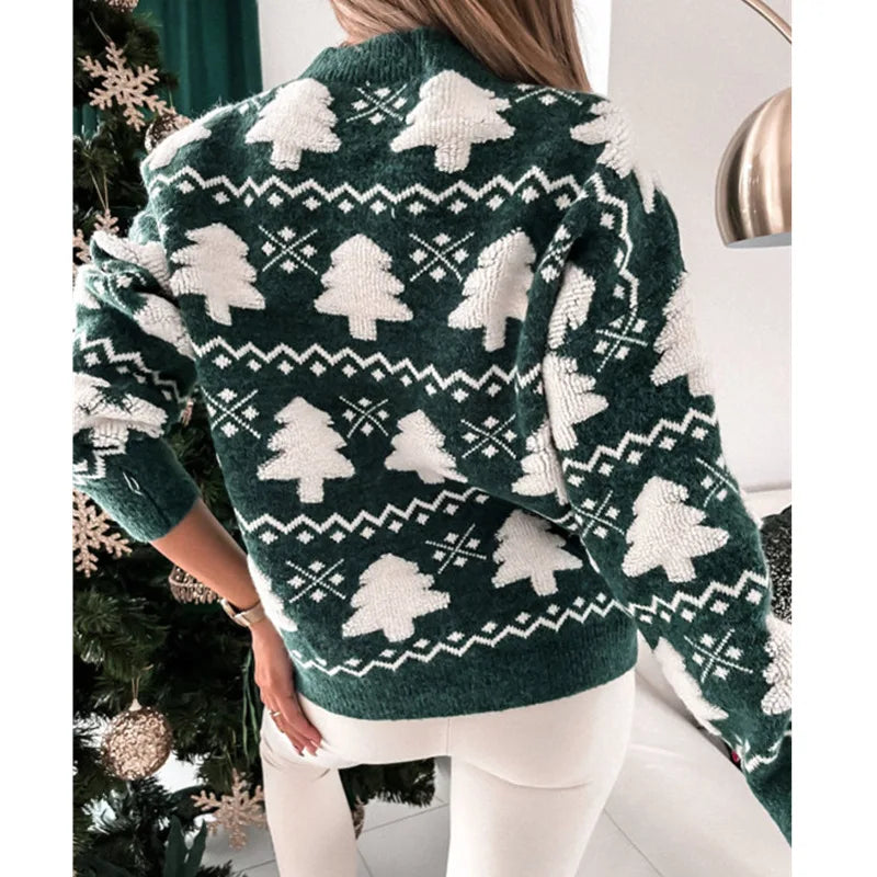 New Autumn Winter womens Christmas Sweater